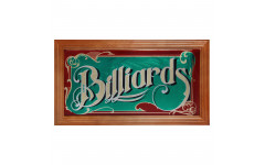 Зеркальное панно Billiards 69x38см Зеркальное панно Billiards 69x38см