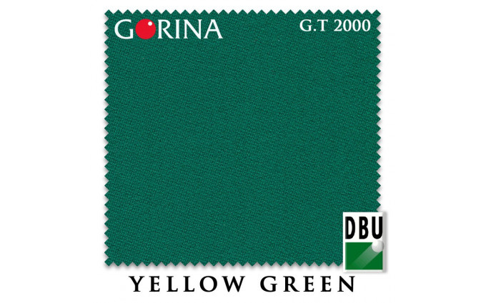 Сукно Gorina Granito Tournament 2000 197см Yellow Green